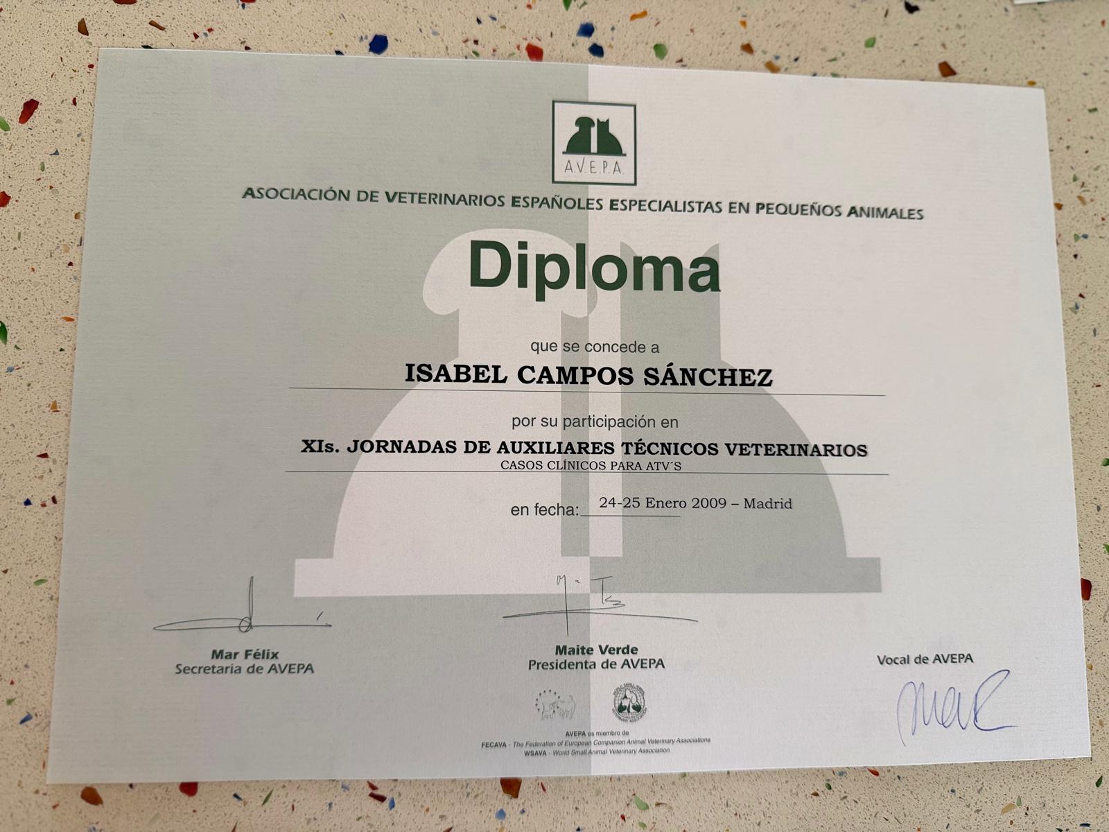 Diploma 8 de Isa